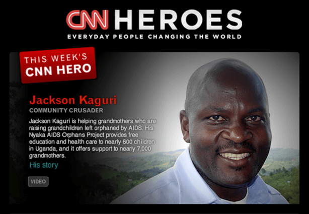  Jackson Twesigye Kaguri Is Uganda’s CNN HERO For 2012 | Founder Of The Nyaka AIDS Foundation